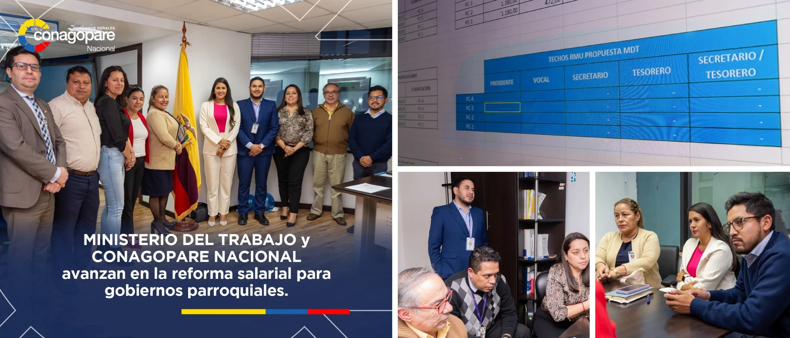Coordinación Interinstitucional con Carteras de Estado