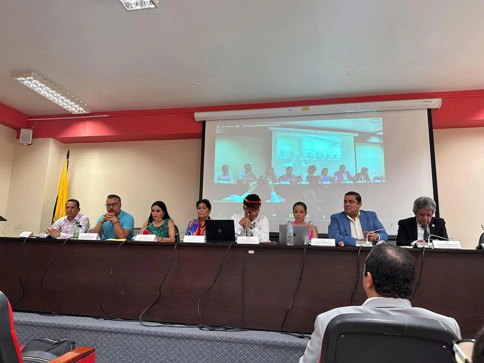 CONAGOPARE Nacional Representado a Través de su Presidenta Lorena Brito Participa ante la Comisión de GAD&#8217;S de la Asamblea Nacional